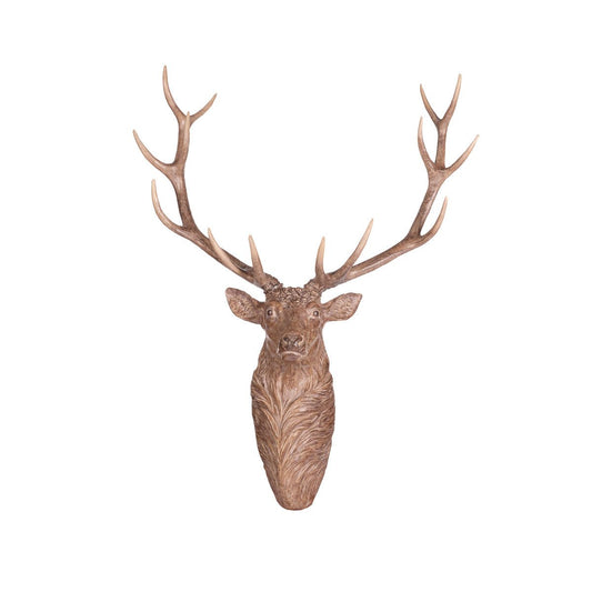Woodcarved Reindeer Wall Décor - My Christmas