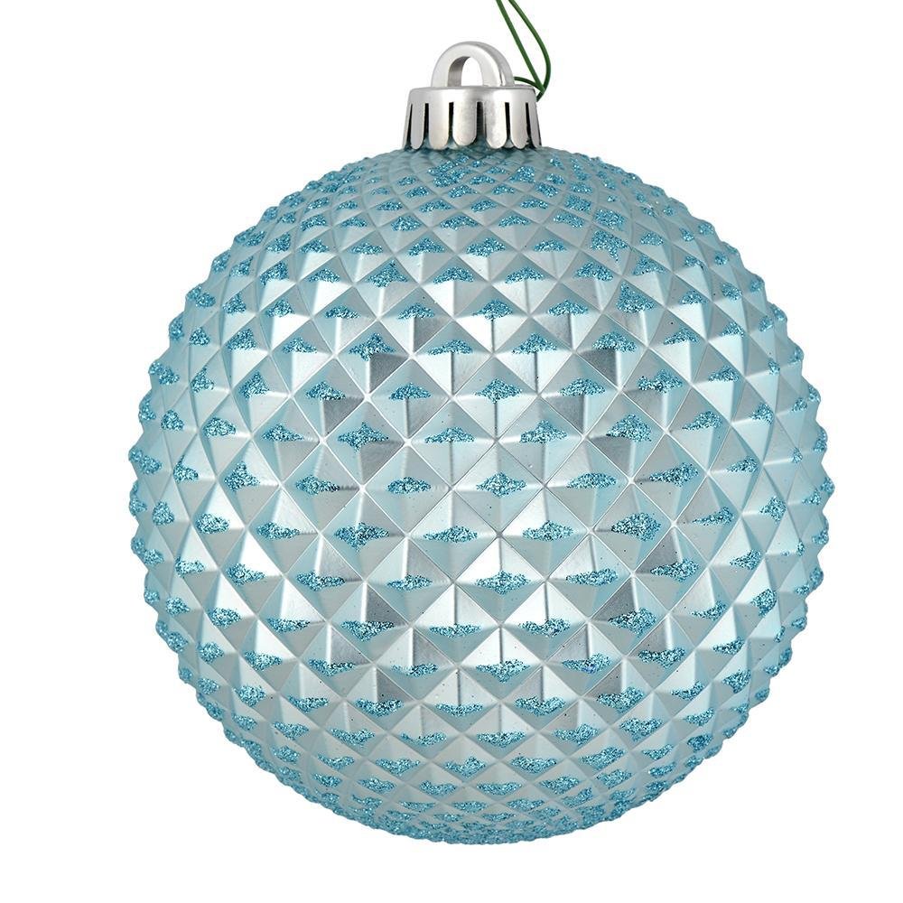 Baby Blue Durian Ball, 10cm - My Christmas