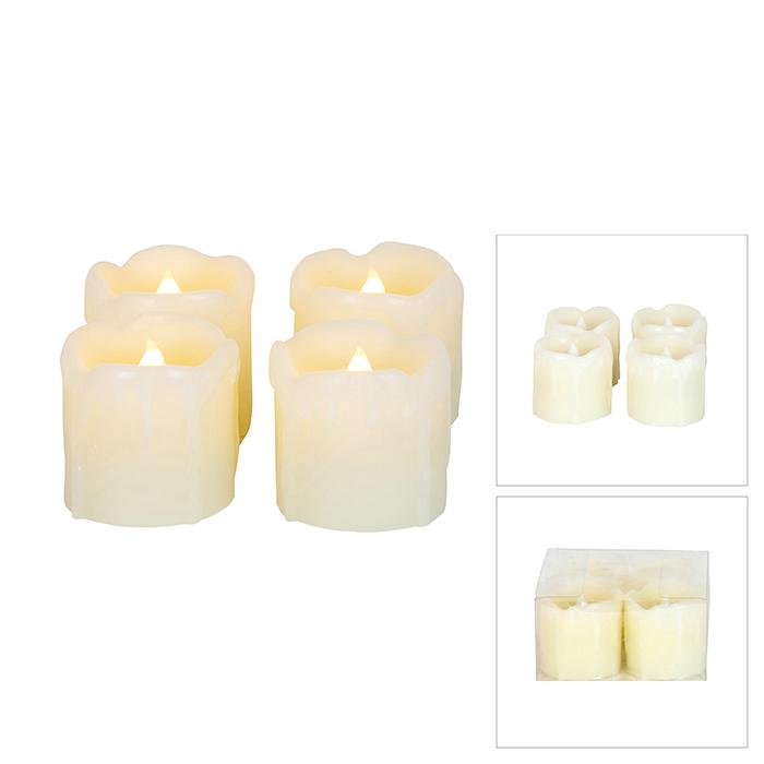 Battery LED Candles, Box of 4 - My Christmas