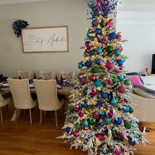 Blue/Green Tartan Ornament - My Christmas