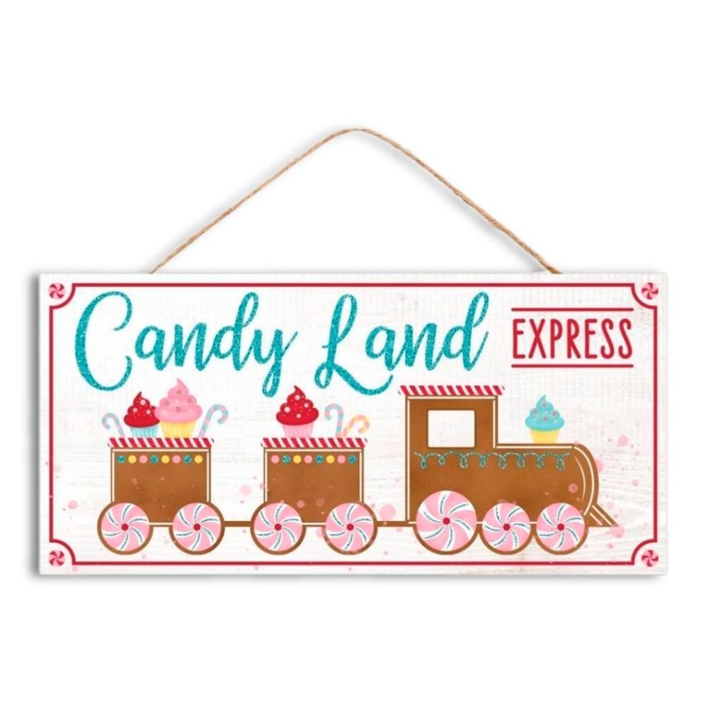 Candy Land Express Sign - My Christmas