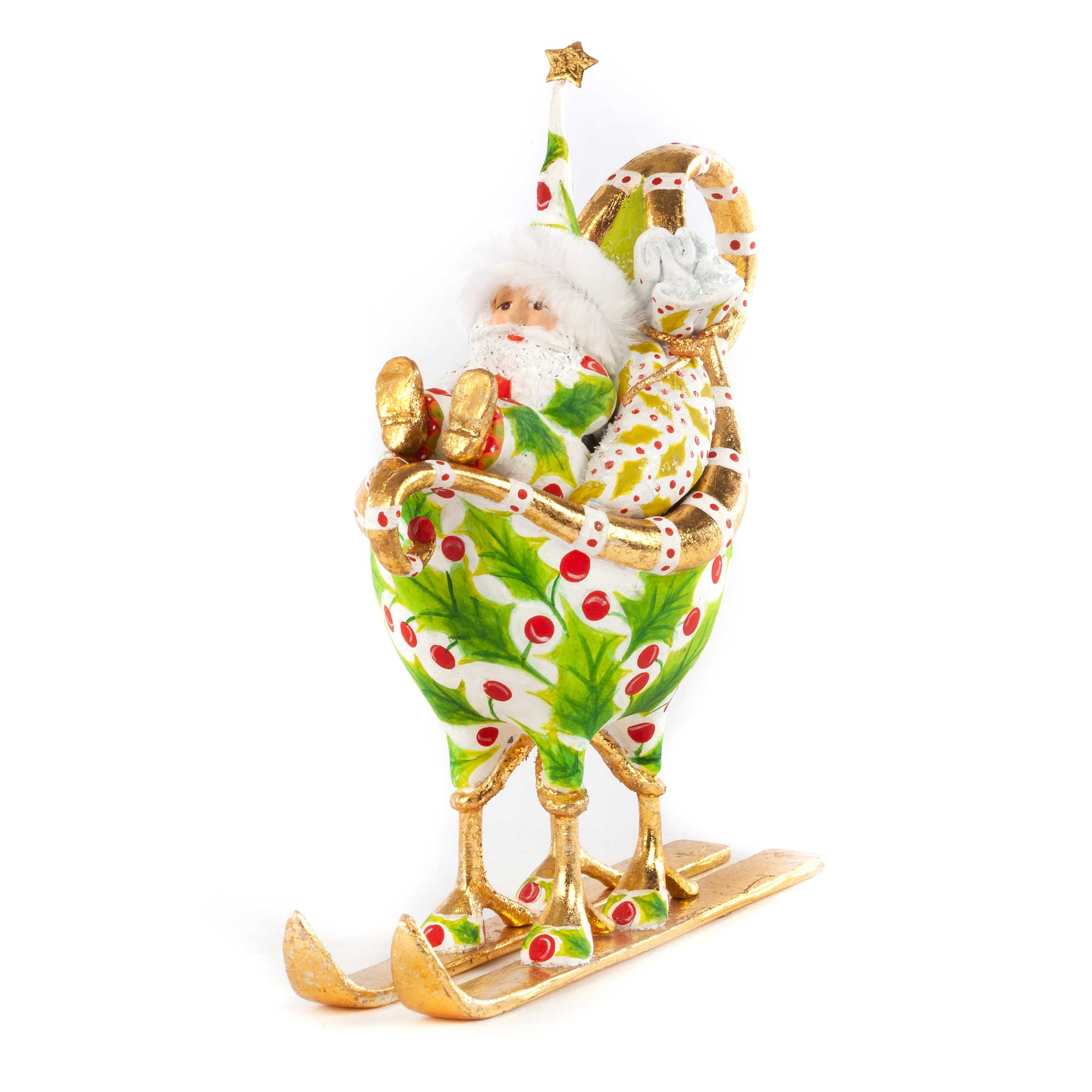 Dash Away Santa in Sleigh Ornament - My Christmas