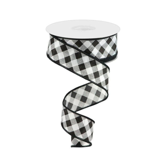 Diagonal Check, 3.8cm - My Christmas