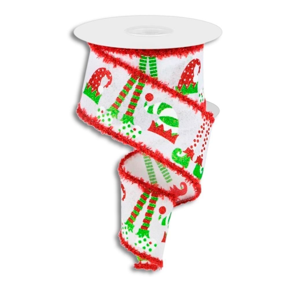 Elf Hat &amp; Leg Ribbon - My Christmas