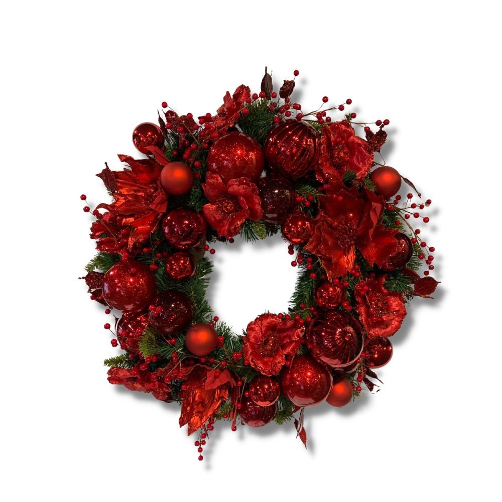 Full Green Wreath, 60cm - My Christmas