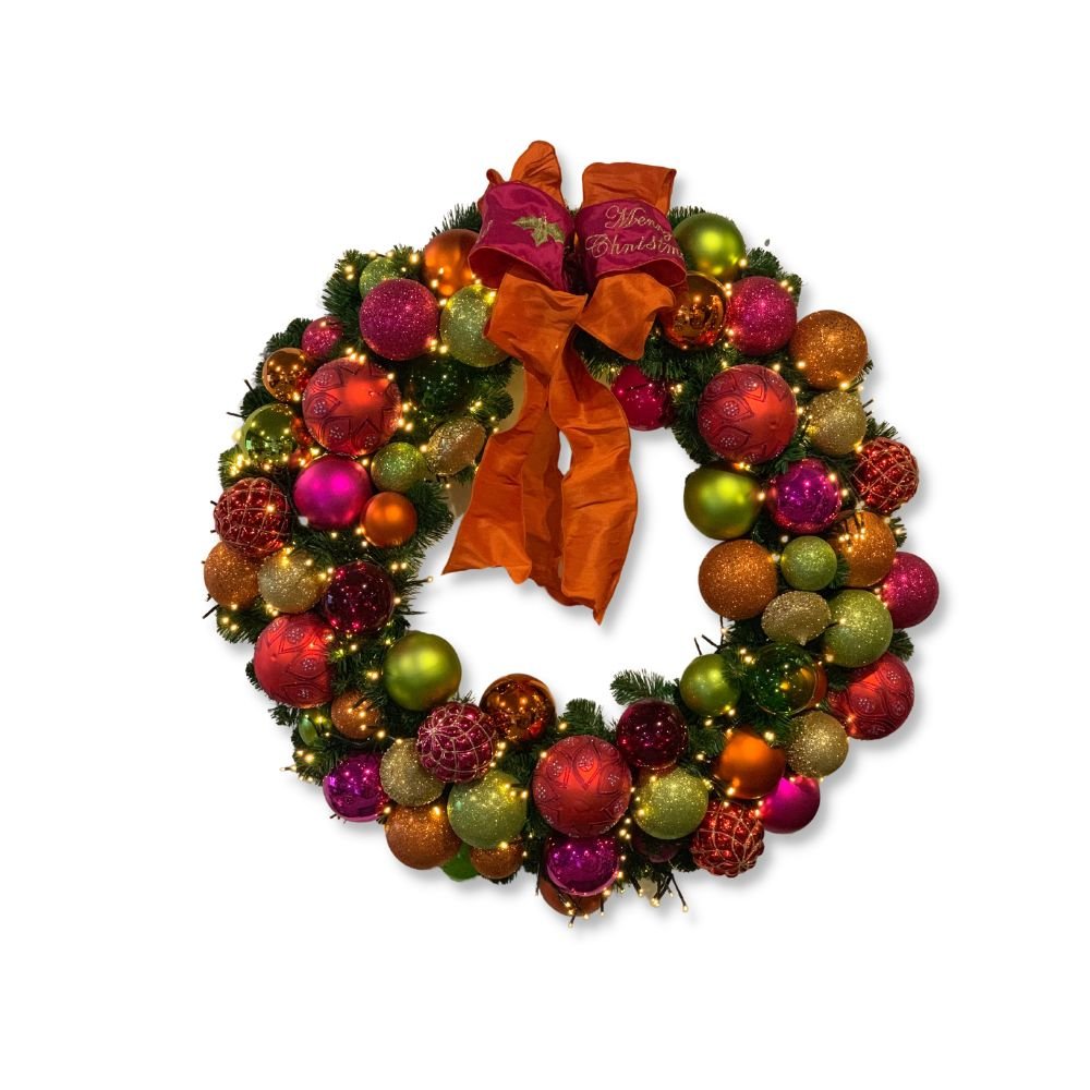 Full Green Wreath, 90cm - My Christmas