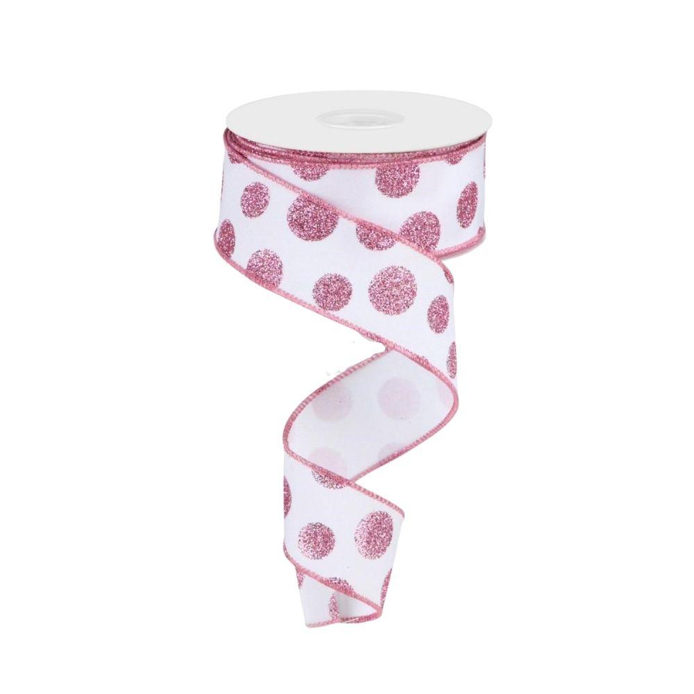 Glitter Polka Dots - My Christmas