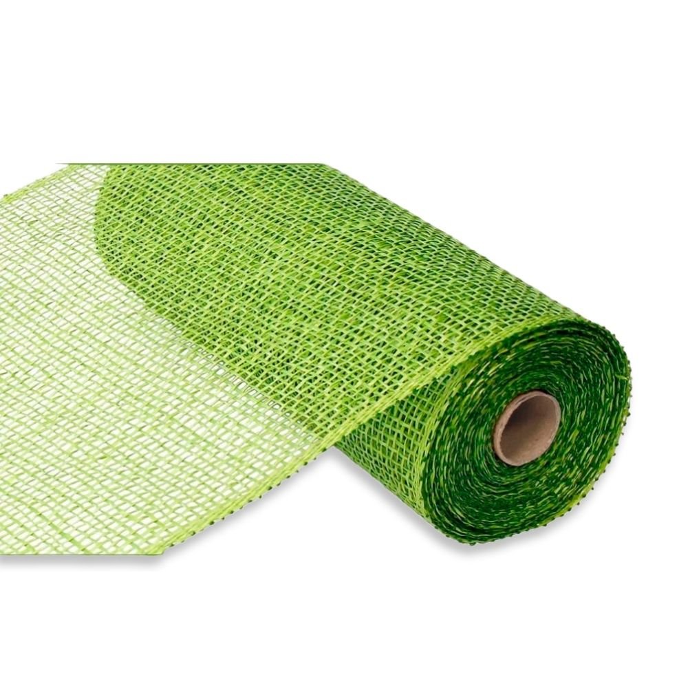 Green Burlap Mesh - My Christmas