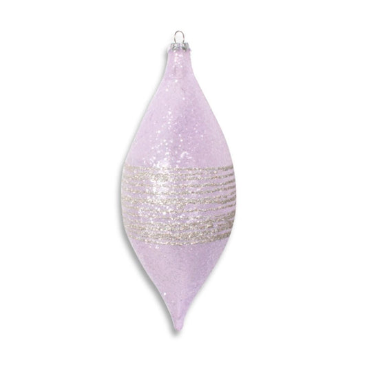 Light Purple Finial Ornament - My Christmas