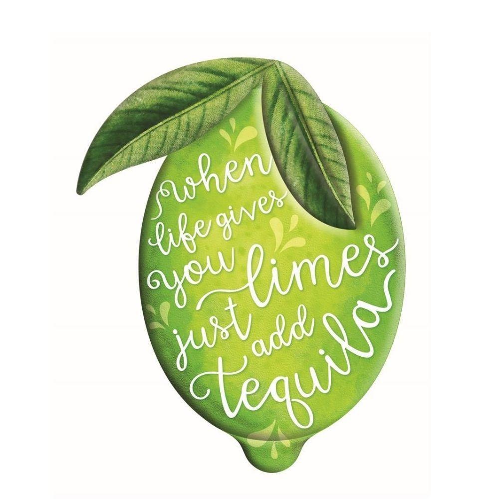 Lime Metal Sign - My Christmas