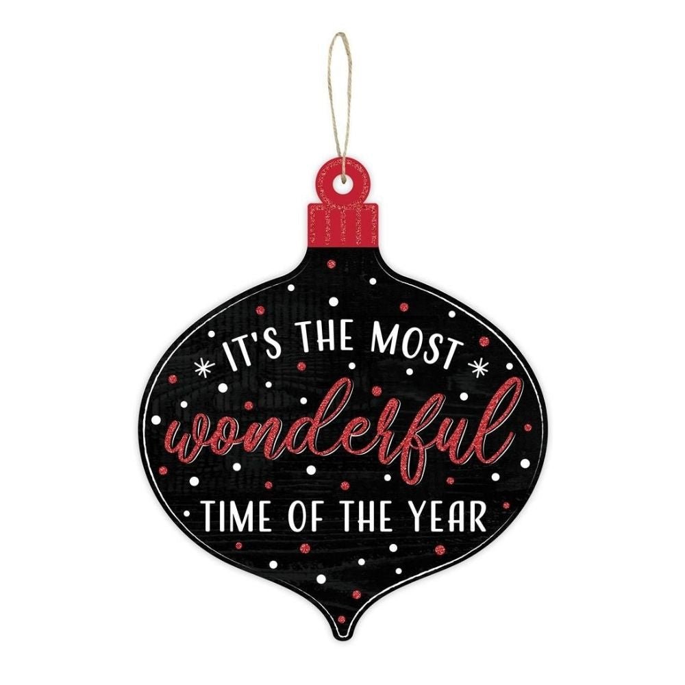Most Wonderful Time Ornament - My Christmas