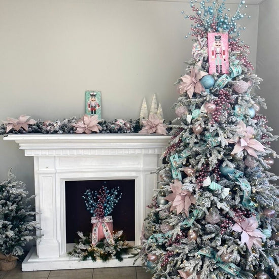 Norwegian Pine Snow Tree, 2.28m - My Christmas