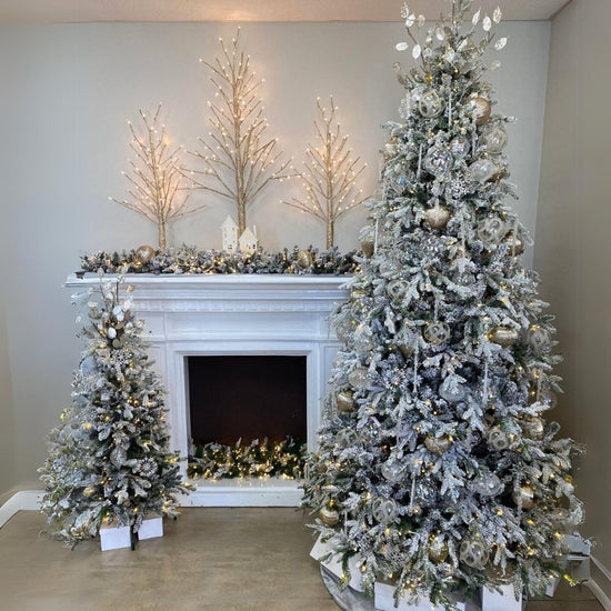 Norwegian Pine Snow Tree, 2.28m - My Christmas