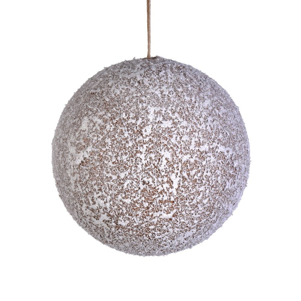 Pack of 3 Large Beige Balls - My Christmas