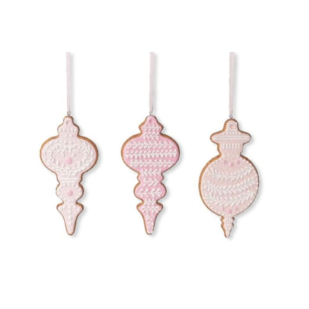 Pink Cookies, Set of 3 - My Christmas