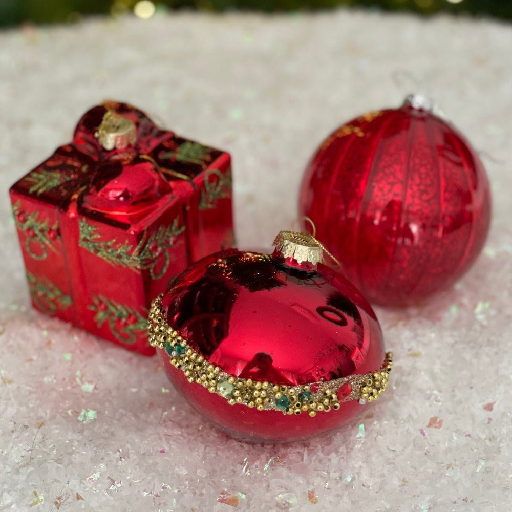Red Ball Ornament - My Christmas
