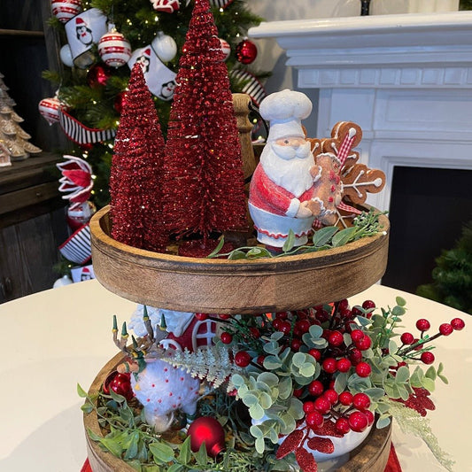 Red Tree Set - My Christmas