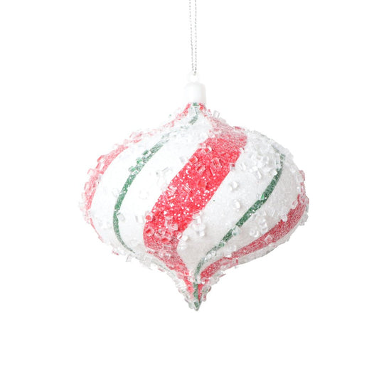 Red, White and Green Ornament - My Christmas