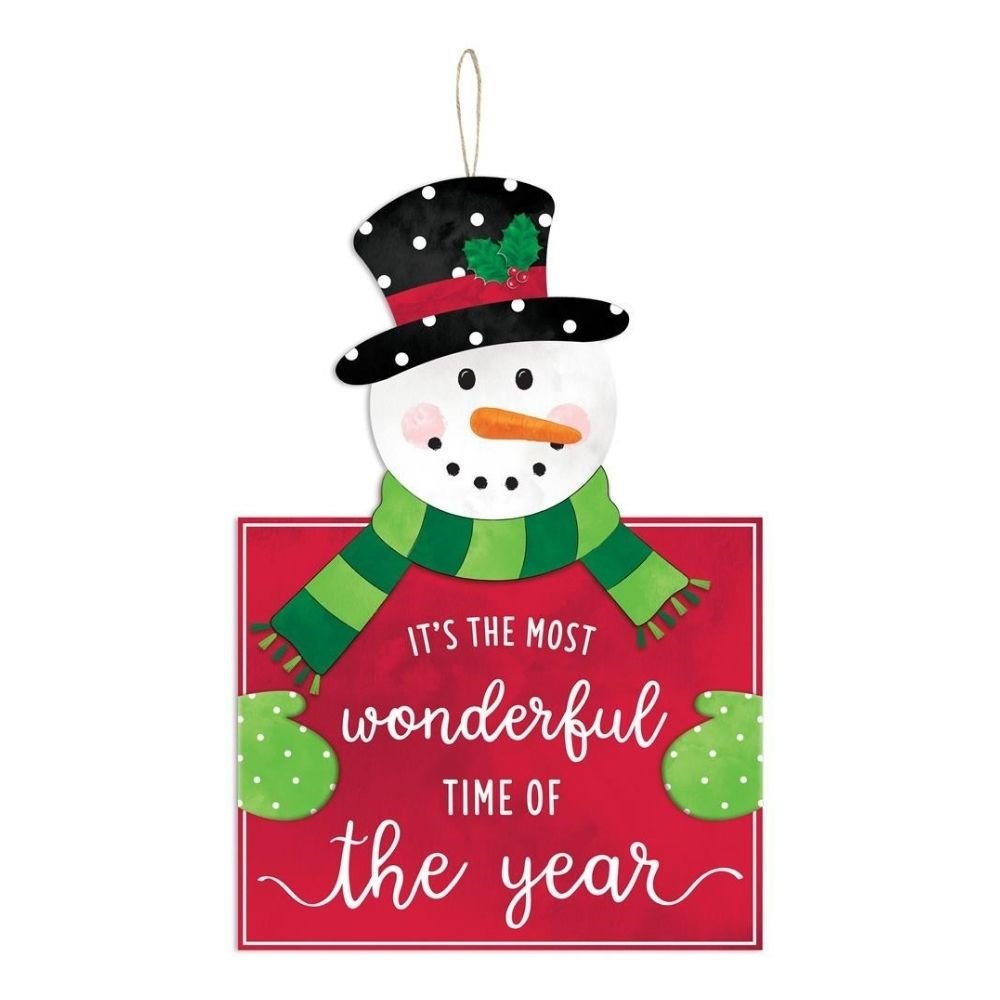 Snowman Sign - My Christmas