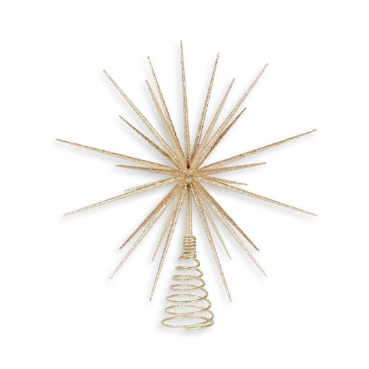 Starburst Champagne Tree Topper - My Christmas