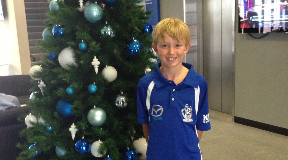 Christmas decorating for the North Melbourne Football Club - My Christmas