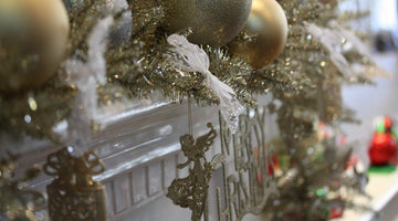 How to make a Christmas garland for your mantel or table - My Christmas