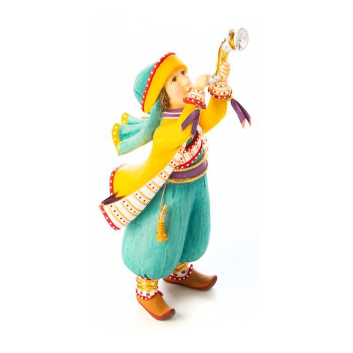 Nativity Shofar Player Figure - My Christmas