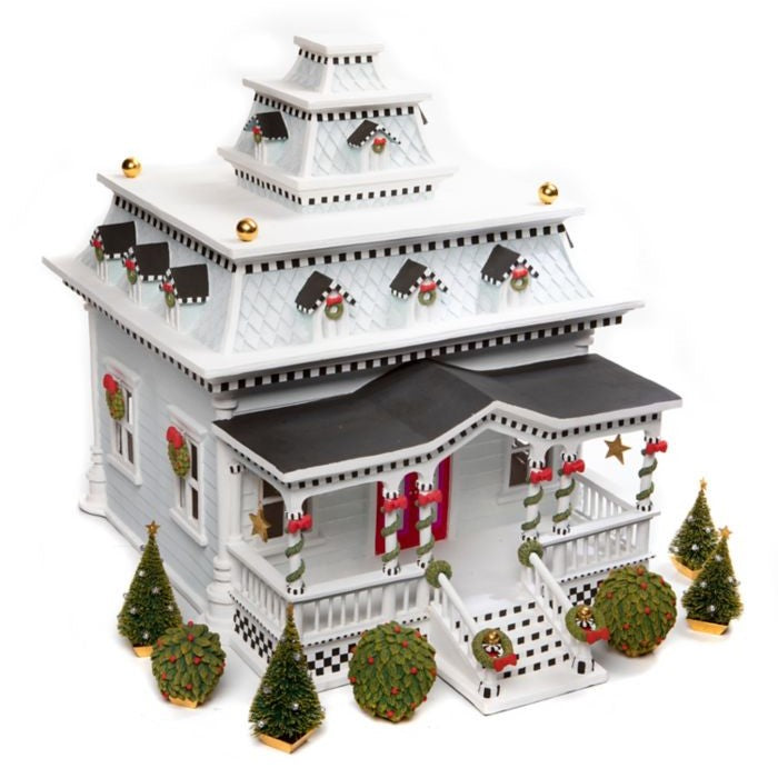 Carolers - House &amp; Tree Set