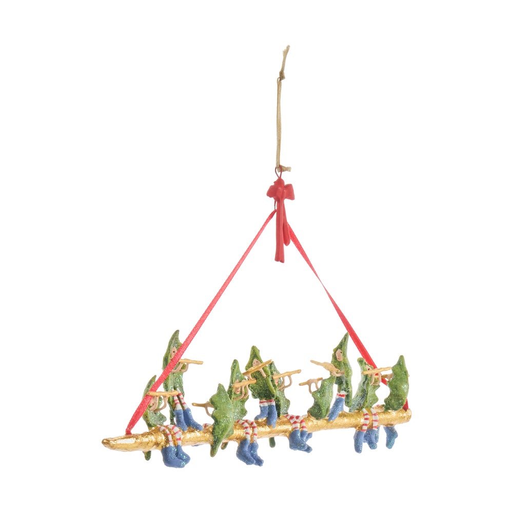 12 Days Medium - 10 Pipers Piping Ornament - My Christmas