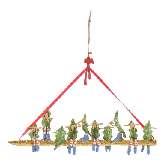12 Days Medium - 10 Pipers Piping Ornament - My Christmas