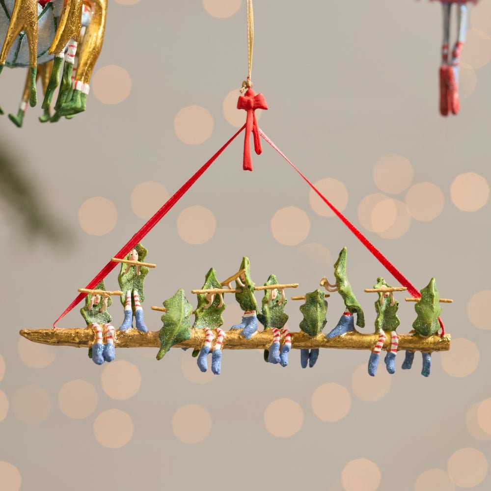 12 Days Medium - 10 Pipers Piping Ornament - My Christmas