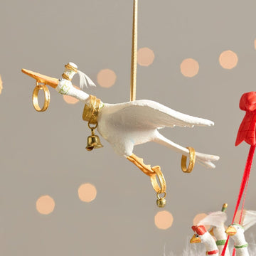 12 Days Medium - 5 Golden Rings Ornament - My Christmas