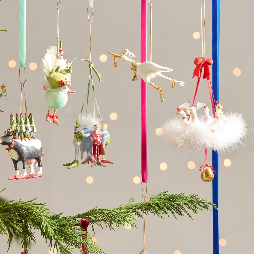 12 Days Medium - 6 Geese a Laying Ornament - My Christmas