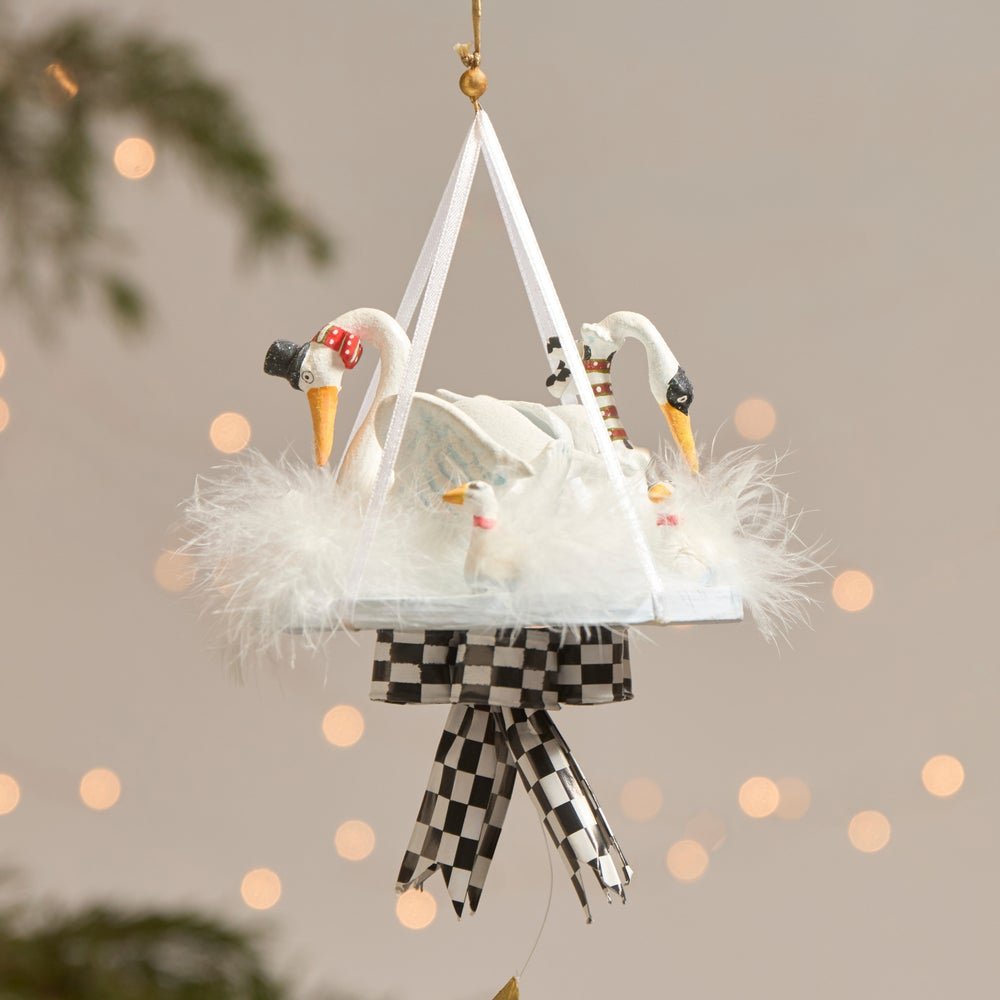 12 Days Medium - 7 Swans a Swimming Ornament - My Christmas