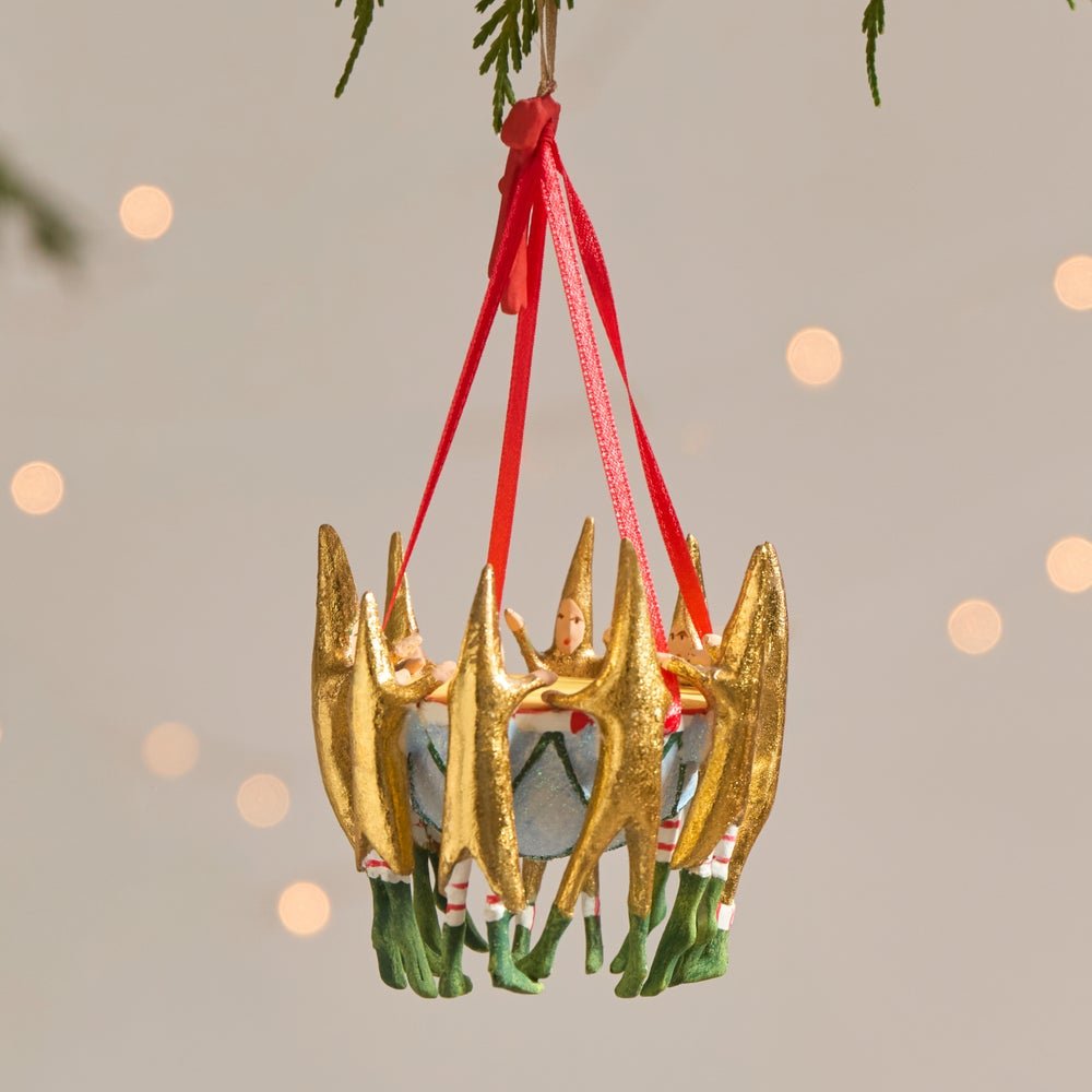 12 Days Medium - 9 Drummers Ornament - My Christmas