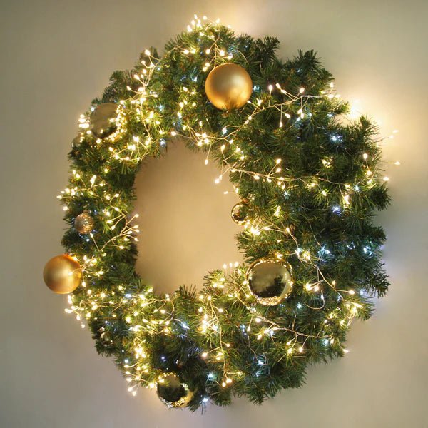 400 Dual Colour Micro LED Cluster Lights - My Christmas