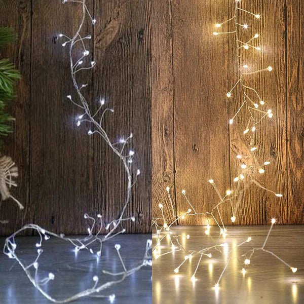 400 Dual Colour Micro LED Cluster Lights - My Christmas