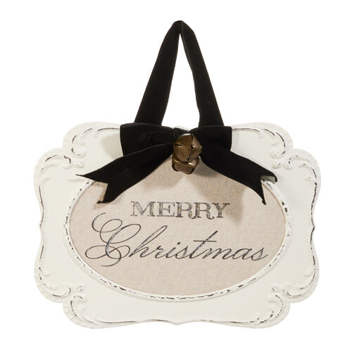 Merry Christmas Embossed Framed Ornament - My Christmas