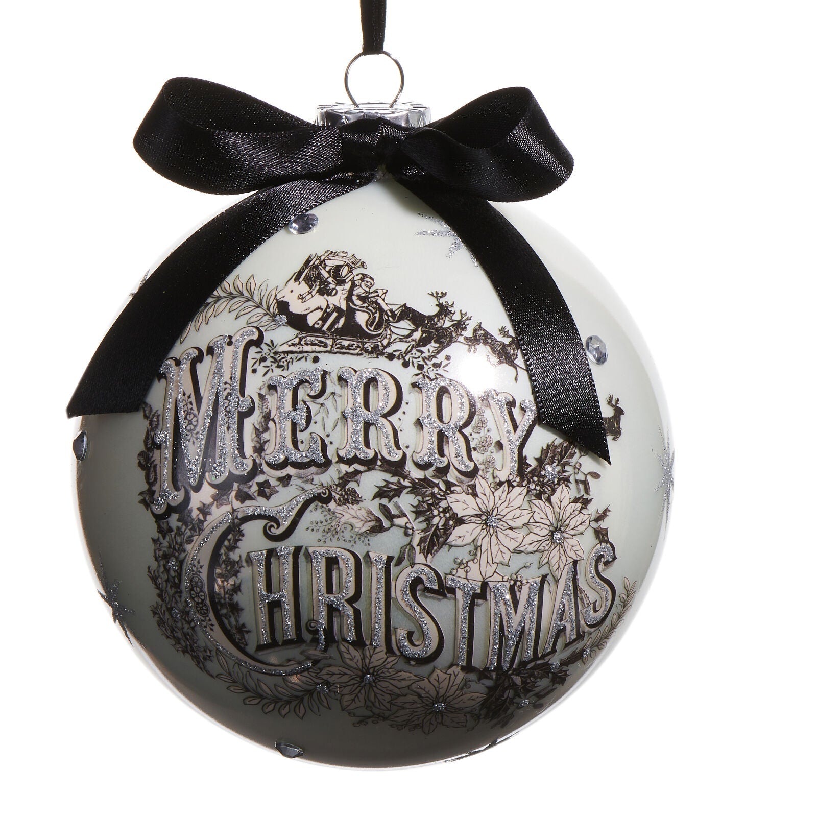 Vintage Merry Christmas Bauble - My Christmas