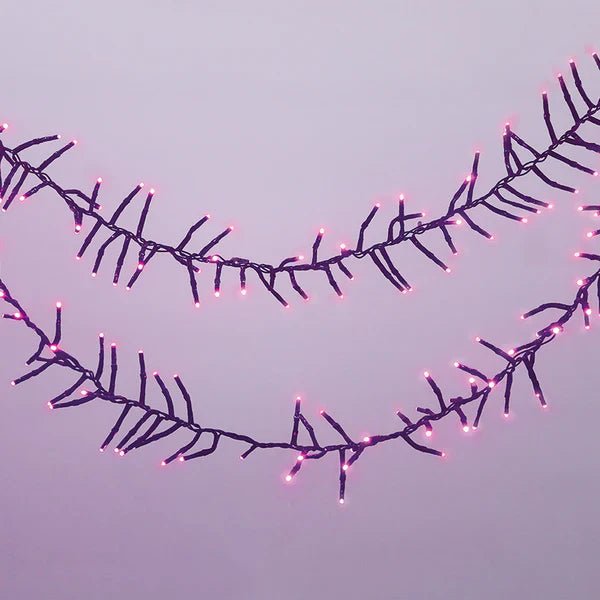 500 LED Connectable Cluster Light - Pink - My Christmas