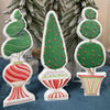 Merry Topiaries Easel