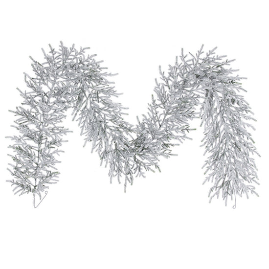 Frosted Norfolk Pine Wreath - 60cm
