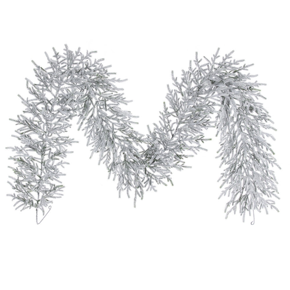 Frosted Norfolk Pine Wreath - 60cm