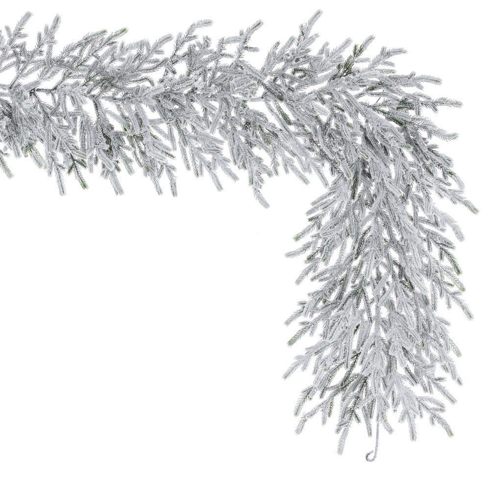 Frosted Norfolk Pine Garland - 270cm