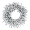 Frosted Norfolk Pine Wreath - 60cm