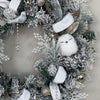 A White Christmas Wreath - 60cm