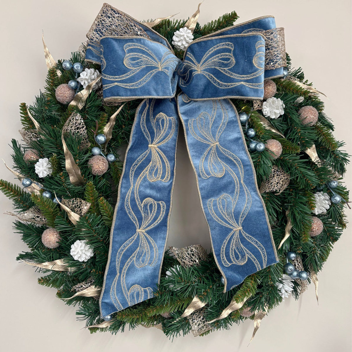 Bluebell Manor Wreath - 60cm
