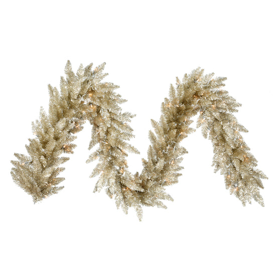 Champagne Fir Garland - 270cm