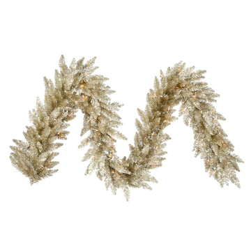 Champagne Fir Garland - 270cm