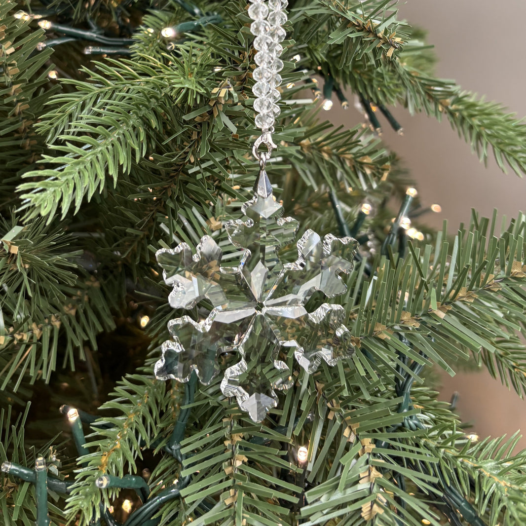 Radiant Crystal Snowburst Ornament